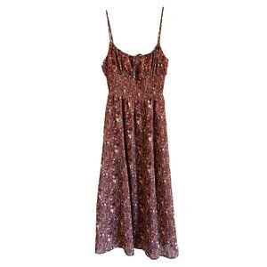 Aritzia, Wilfred, Genoa Midi Dress, Floral